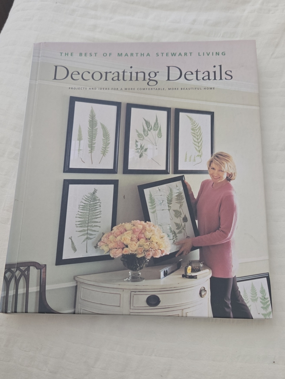 Martha Stewart Pink-Cover Decorating Details Book